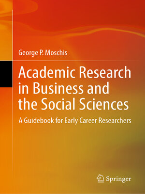 cover image of Academic Research in Business and the Social Sciences